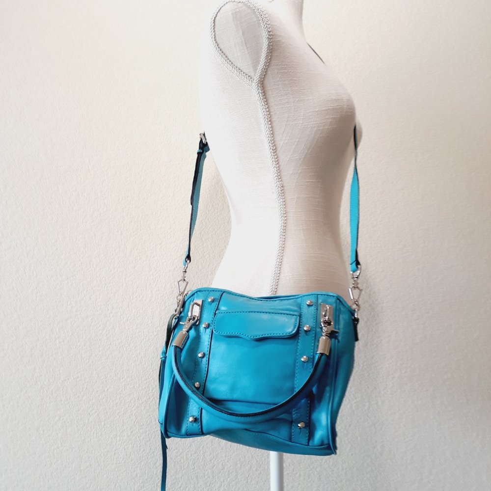 Rebecca Minkoff Blue Crossbody Bag with Adjustable Strap - Picture 6 of 15